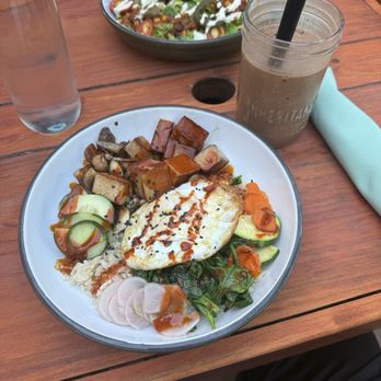 Inheritance Juicery - Bibimbap Bowl and Coffee Lover Smoothie - Juice Bars & Smoothies Near Me - Tulsa, Oklahoma
