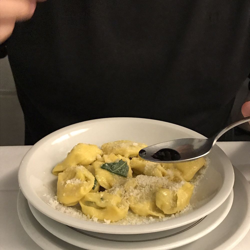 Ristorante Enzo - Tortellino with Parmesan and Balsamico - Italian Near Me - Modena, Missouri