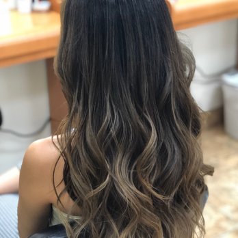 Hung's Hair Design - After: Ash brown balayage/ombre - Hair Salons Near Me - Mesa, Arizona