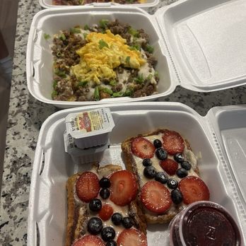 Fork N Spoon - Berries and cream French toast - Breakfast & Brunch Near Me - Baton Rouge, Louisiana Fork N Spoon - Berries and cream French toast - Breakfast & Brunch Near Me - Baton Rouge, Louisiana