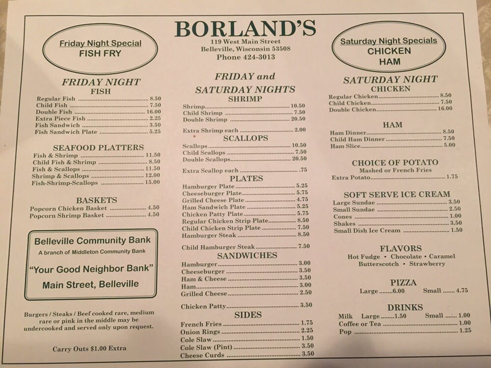 Borland's Tavern Logo
