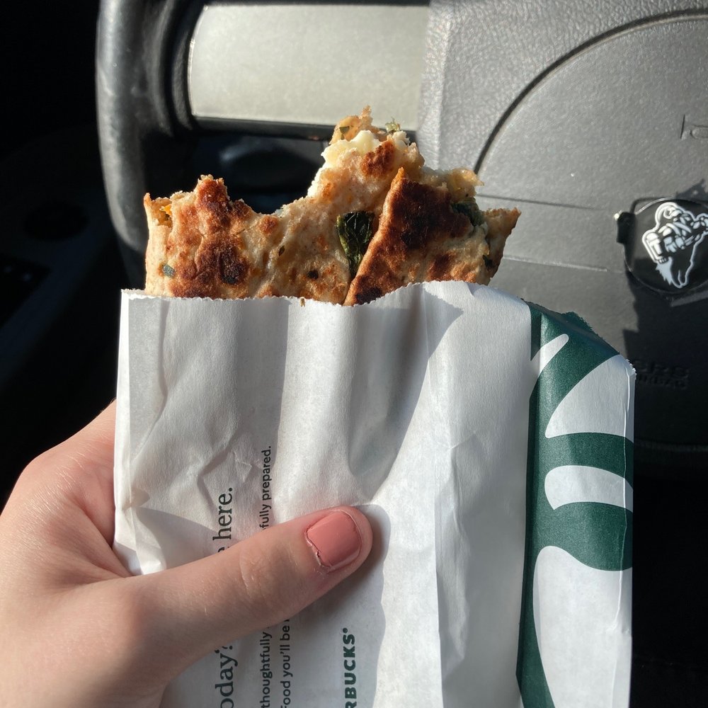 Feta spinach wrap Feta spinach wrap