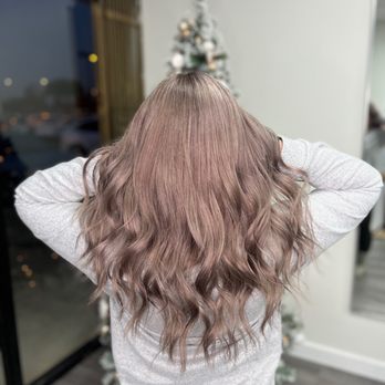 Blue Sky Hair - We switched to cool ashy brown and it's so beautiful! - Hair Salons Near Me - Garden Grove, California Blue Sky Hair - We switched to cool ashy brown and it's so beautiful! - Hair Salons Near Me - Garden Grove, California