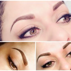 Permanent Make Up By Svetlana - Soft Shading and Microblading for a natural/full looking brows.