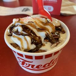 Freddy's Frozen Custard & Steakburgers - I'm a sucker for Turtle Sundaes!