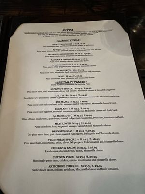 Menu photo 2 Soprano's Antico Seattle, WA Menu photo 2 Soprano's Antico Seattle, WA