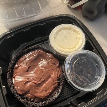 Seaport Grille - Oreo chocolate cream pie to go - Seafood Near Me - Gloucester, Massachusetts