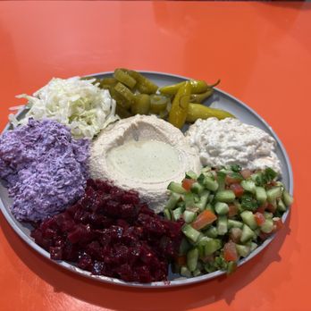 Al-Ha-Esh Kosher Grill - Salad that cones with entree - Middle Eastern Near Me - West Hills, California Al-Ha-Esh Kosher Grill - Salad that cones with entree - Middle Eastern Near Me - West Hills, California