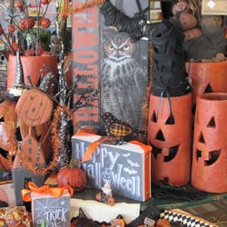 Sawyer Street Hometown Pharmacy - Halloween Display At Sawyer Street Hometown Pharmacy