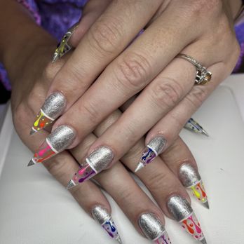 Cali Nails and Spa - Andrew took wonderful care and the detail work is phenomenal. So fun, I love them so much! - Nail Salons Near Me - Vacaville, California Cali Nails and Spa - Andrew took wonderful care and the detail work is phenomenal. So fun, I love them so much! - Nail Salons Near Me - Vacaville, California