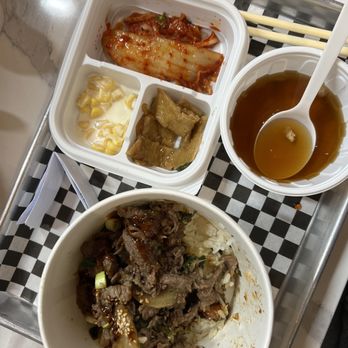 K Soul Food - Beef bulgogi rice cup - Soul Food Near Me - Costa Mesa, California K Soul Food - Beef bulgogi rice cup - Soul Food Near Me - Costa Mesa, California