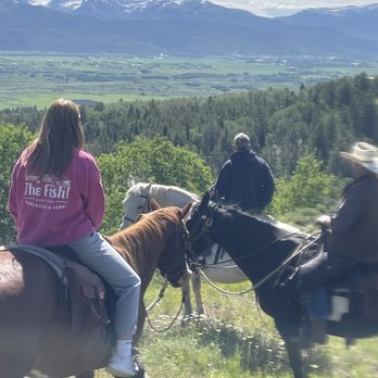 Teton Mountain Ranch - The view from the ridge. - Tours Near Me - Victor, Idaho Teton Mountain Ranch - The view from the ridge. - Tours Near Me - Victor, Idaho
