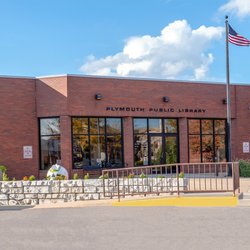 Plymouth Public Library - North Entrance Doors