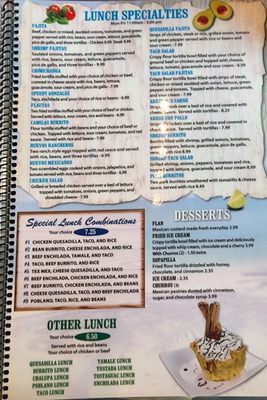 Menu photo 2 Camila's Mexican Restaurant Greenwood, IN Menu photo 2 Camila's Mexican Restaurant Greenwood, IN