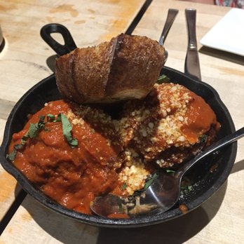 Mercato - Fontina Stuffed Meatballs - Italian Near Me - Philadelphia, Pennsylvania