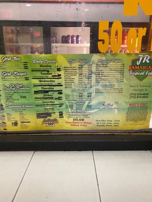 Menu photo 1 Jamaican Tropical Cafe Chicago, IL