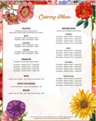 Menu photo 4 Las Flores Alvin, TX