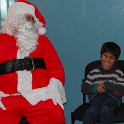 Falcon Learning - Cracking jokes with Santa