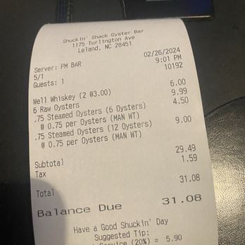 Shuckin' Shack Oyster Bar - Great prices!! - Sports Bars Near Me - Leland, North Carolina