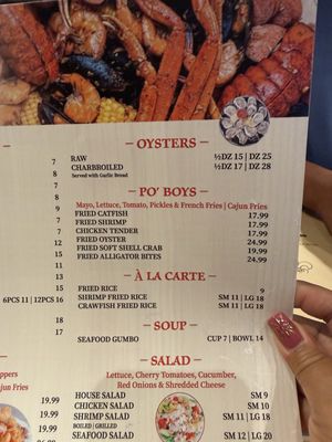 Menu photo 1 Hot N Cajun New Orleans, LA Menu photo 1 Hot N Cajun New Orleans, LA