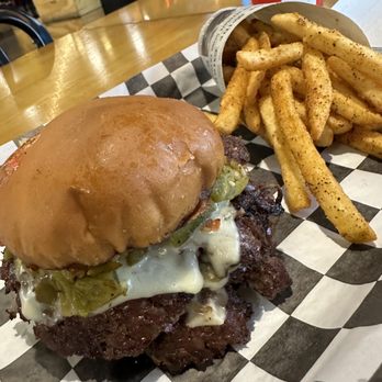 Stackers Burger - Crispy Fries Duke City Smash Burger - Burgers Near Me - Albuquerque, New Mexico