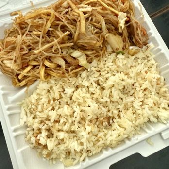 Cebuchon BBQ and Grill - half pancit and fried rice - Filipino Near Me - West Hills, California Cebuchon BBQ and Grill - half pancit and fried rice - Filipino Near Me - West Hills, California