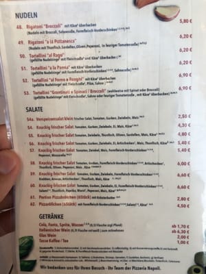 Menu photo 1 Pizzeria Napoli Chemnitz, SN