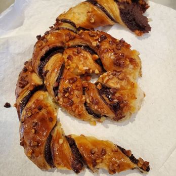 Tous Les Jours - Pretzel queen chocolate and nuts, it is much bigger than this. - Bakeries Near Me - Brooklyn, New York