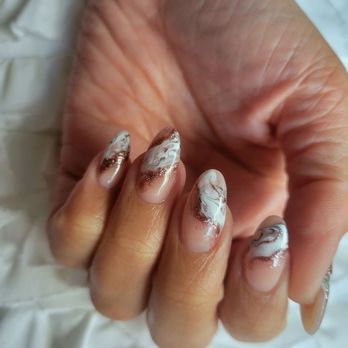 Pamper Nails & Spa - My natural-bougee marble nails from Jan 2022 appt. - Nail Salons Near Me - Sunnyvale, California Pamper Nails & Spa - My natural-bougee marble nails from Jan 2022 appt. - Nail Salons Near Me - Sunnyvale, California