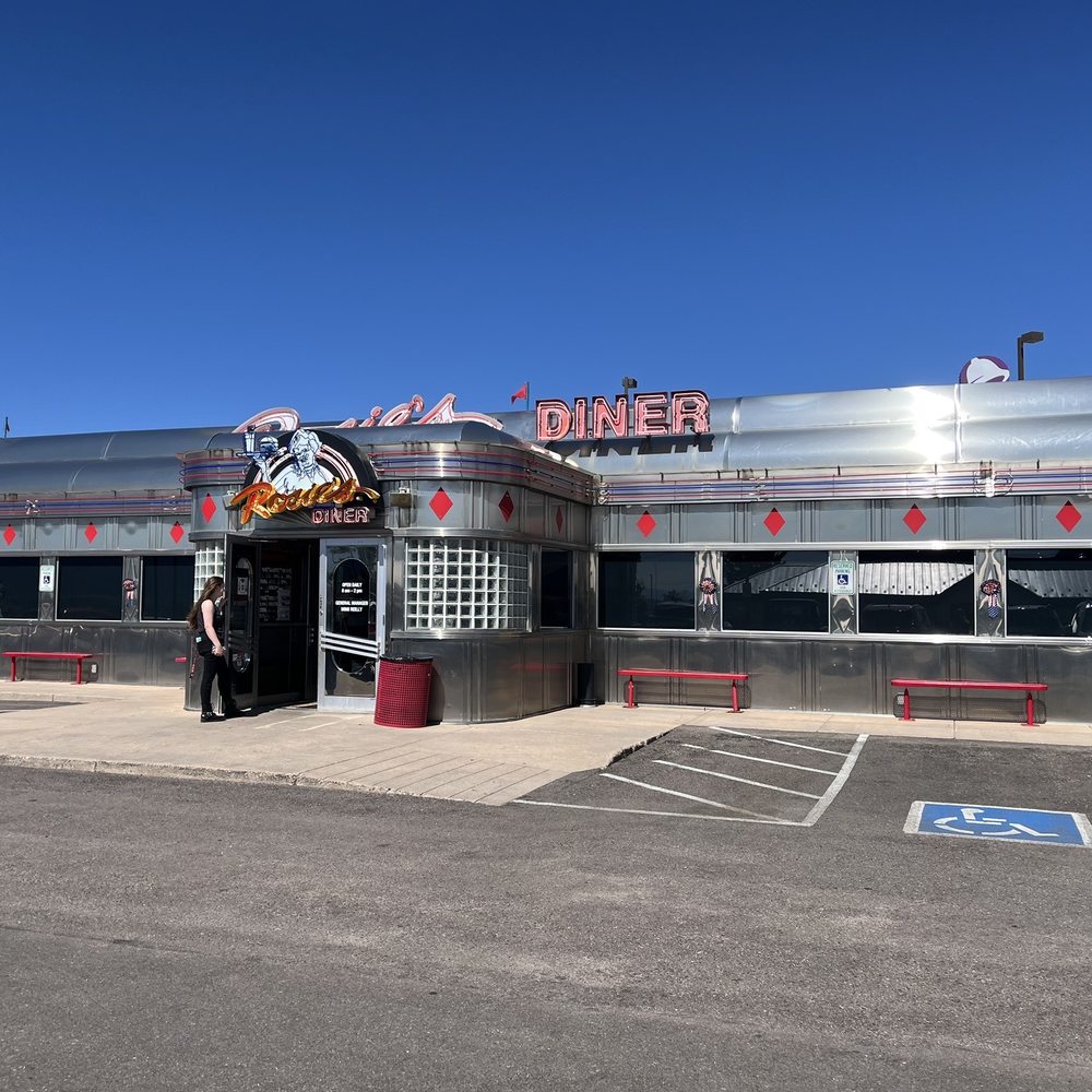 Rosie's Diner - the front of the diner - Diners Near Me - Monument, Colorado