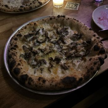 Bar Rosa - the foraged pizza - soooo good!! 7 types of mushrooms (no meat) - Bars Near Me - Tacoma, Washington