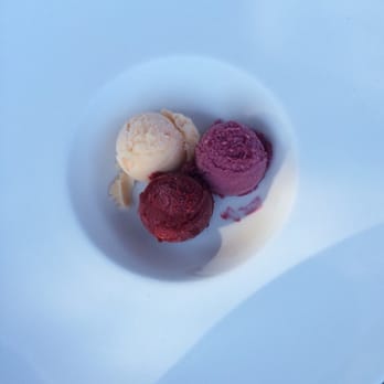 Tinker Street - Trio of sorbet: red plum, cherry and black raspberry. Pure, refreshing. - Wine Bars Near Me - Indianapolis, Indiana Tinker Street - Trio of sorbet: red plum, cherry and black raspberry. Pure, refreshing. - Wine Bars Near Me - Indianapolis, Indiana