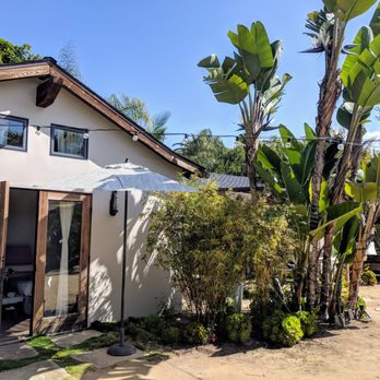 Four Moons Spa - One of the cute treatment "huts" at Four Moon Spa. - Day Spas Near Me - Encinitas, California