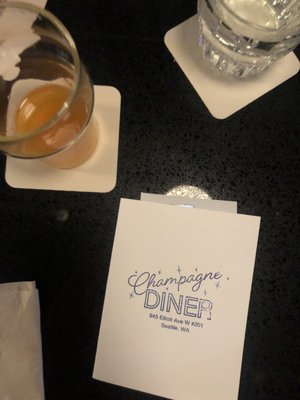 Champagne Diner by null