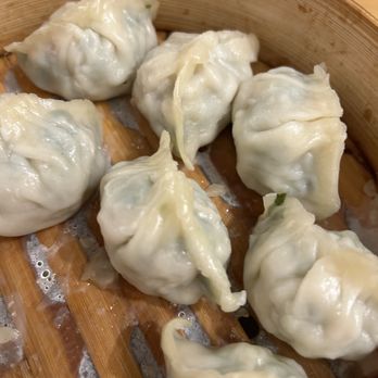 Steam Cafe - S1. Pork Chives steamed dumpling ($10.99) - Chinese Near Me - Carrollton, Texas