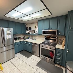 Their reproduction glass handles in our cabinet remodel