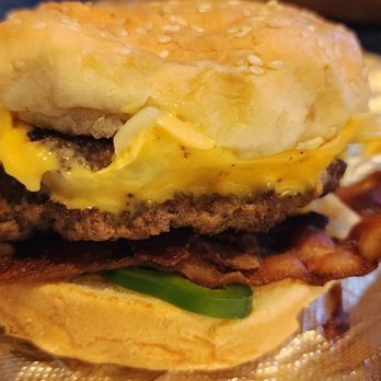 Five Guys - Bacon Cheeseburger - Burgers Near Me - Boynton Beach, Florida Five Guys - Bacon Cheeseburger - Burgers Near Me - Boynton Beach, Florida