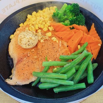 Sizzling Lunch - Double Salmon Fillet - Steakhouses Near Me - Cupertino, California Sizzling Lunch - Double Salmon Fillet - Steakhouses Near Me - Cupertino, California