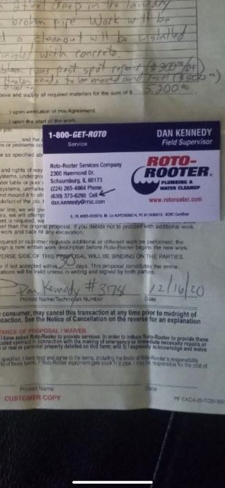 Slide of Roto-Rooter Plumbing & Water Cleanup