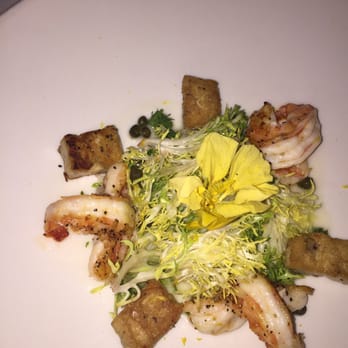 Mistral - Crisp veal sweetbreads and shrimp, capers-lemon beurre blanc - French Near Me - Sherman Oaks, California