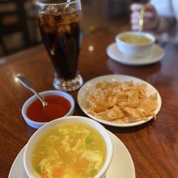 AJK Chinese Cuisine - Egg drop soup. Yummy!