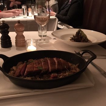 The Gage - Short rib (restaurant week) and the Peckin duck with cassoulet. - New American Near Me - Chicago, Illinois