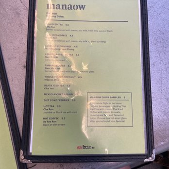 Manaow - Menu - Thai Near Me - Long Beach, California Manaow - Menu - Thai Near Me - Long Beach, California