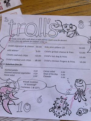 Menu photo 2 Troll's West Vancouver, BC