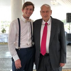 Tripp Jones Realtor - My Broker (Grandfather) and me at my Brother's Wedding.   That's my real estate mentor - he has over 50 years of experience!