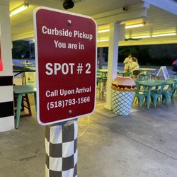 Phone number for curbside