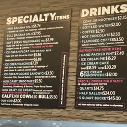 Menu / Boards