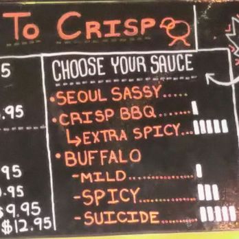 Crisp - Pick your sauce! - Korean Near Me - Chicago, Illinois