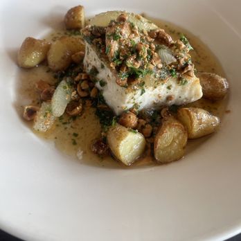 Scales - Pan seared halibut - Seafood Near Me - Portland, Maine Scales - Pan seared halibut - Seafood Near Me - Portland, Maine