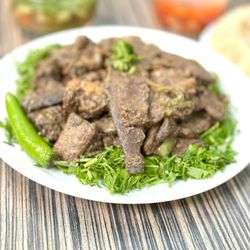 Kabab We Kofta - Beef Liver Plate